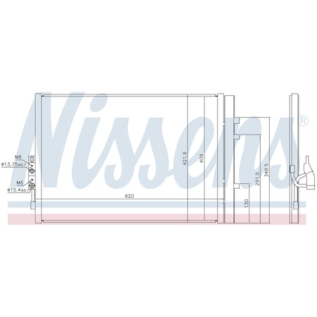 Nissen Nissens Condenser, 940227 940227